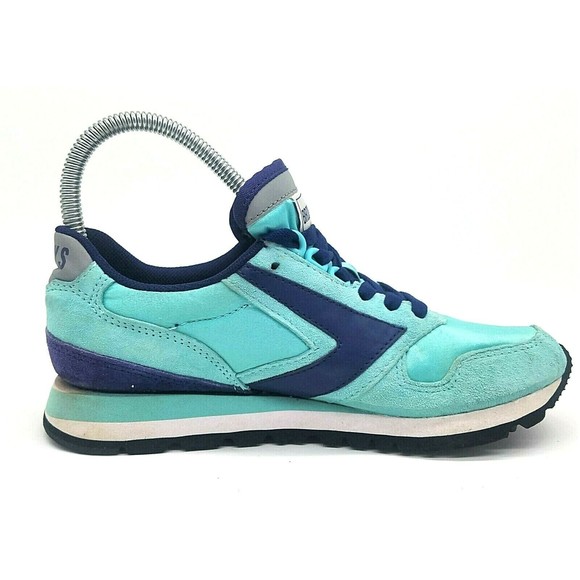 Brooks Womens Chariot Running Sneakers 1201711B494 Blue Suede Size US 6.5 UK 4.5 - Picture 4 of 11